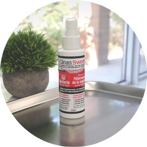 Clean Sweep antifungal shoe spray for smelly shoes